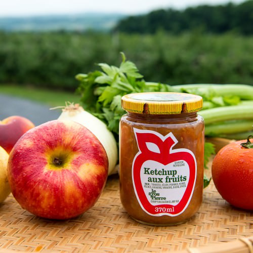 Ketchup aux fruits et pommes