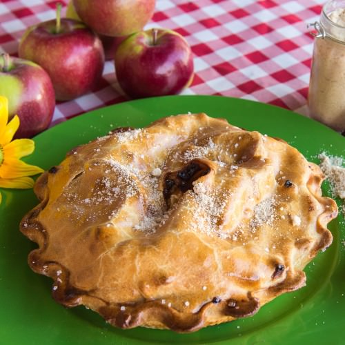 Tarte pommes et érable

