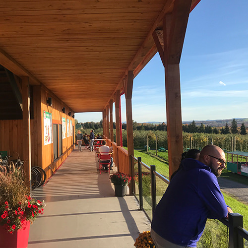 Terrasse du Verger Gros Pierre
