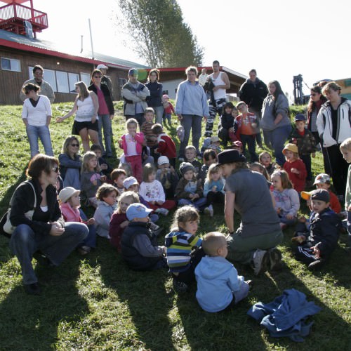 Visite des écoles au Verger Gros Pierre
